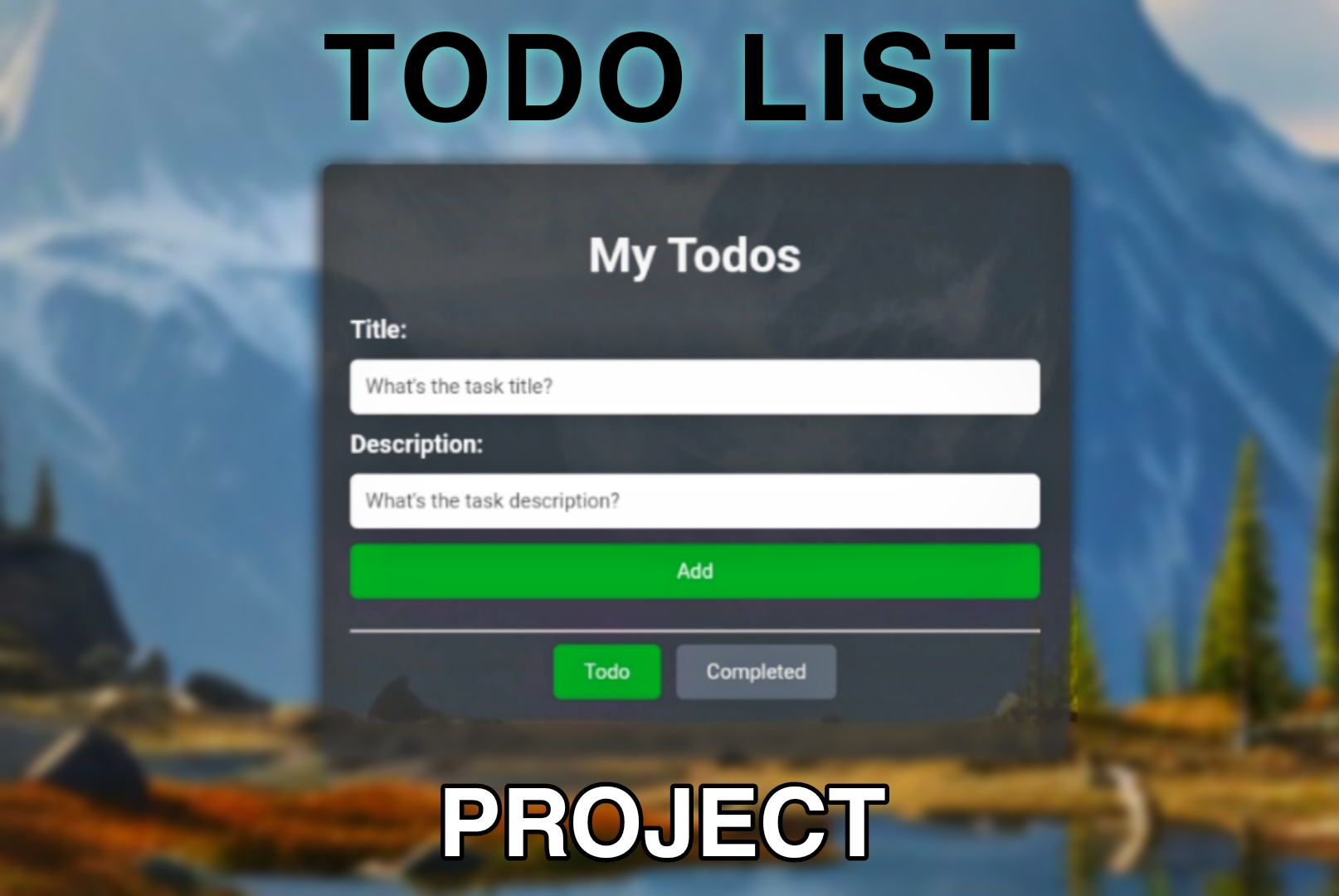 Todo List