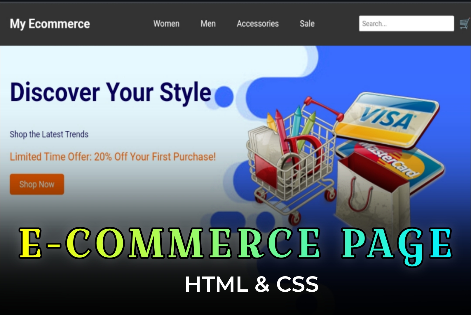 ECommerce Page